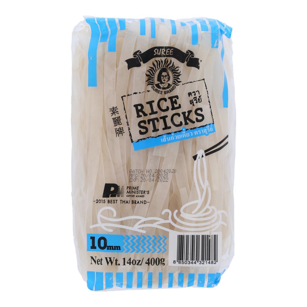 SUREE NODDLES RICE STICK 10MM 400 GM