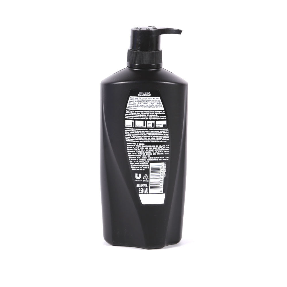 SUNSILK SHAMPOO BLACK SHINE 650 ML