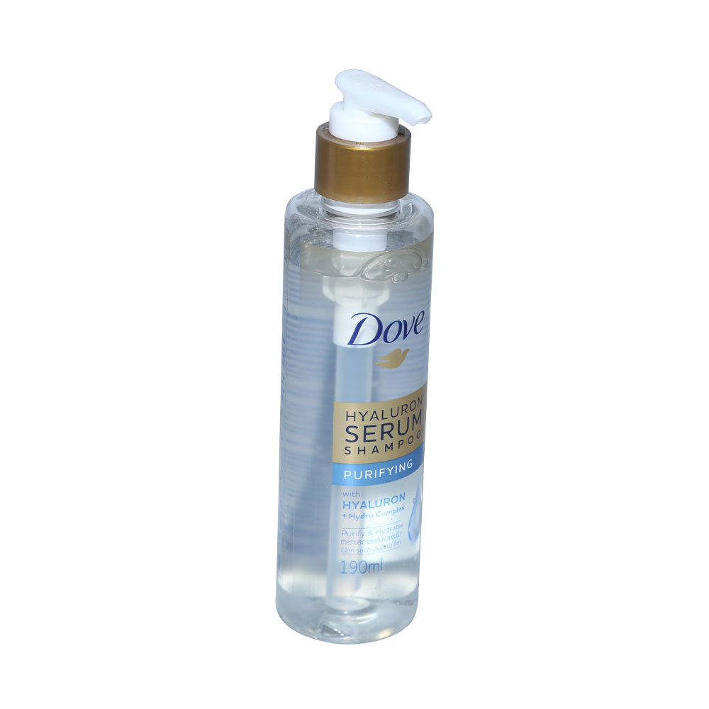 DOVE SERUM SHAMPOO PURIFYING HYALURON 190 ML