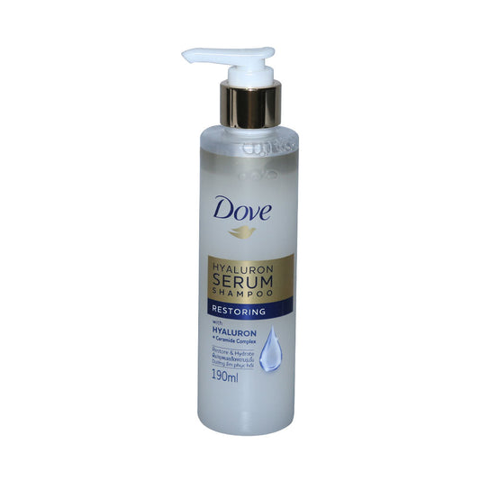 DOVE SERUM SHAMPOO RESTORING HYALURON 190 ML