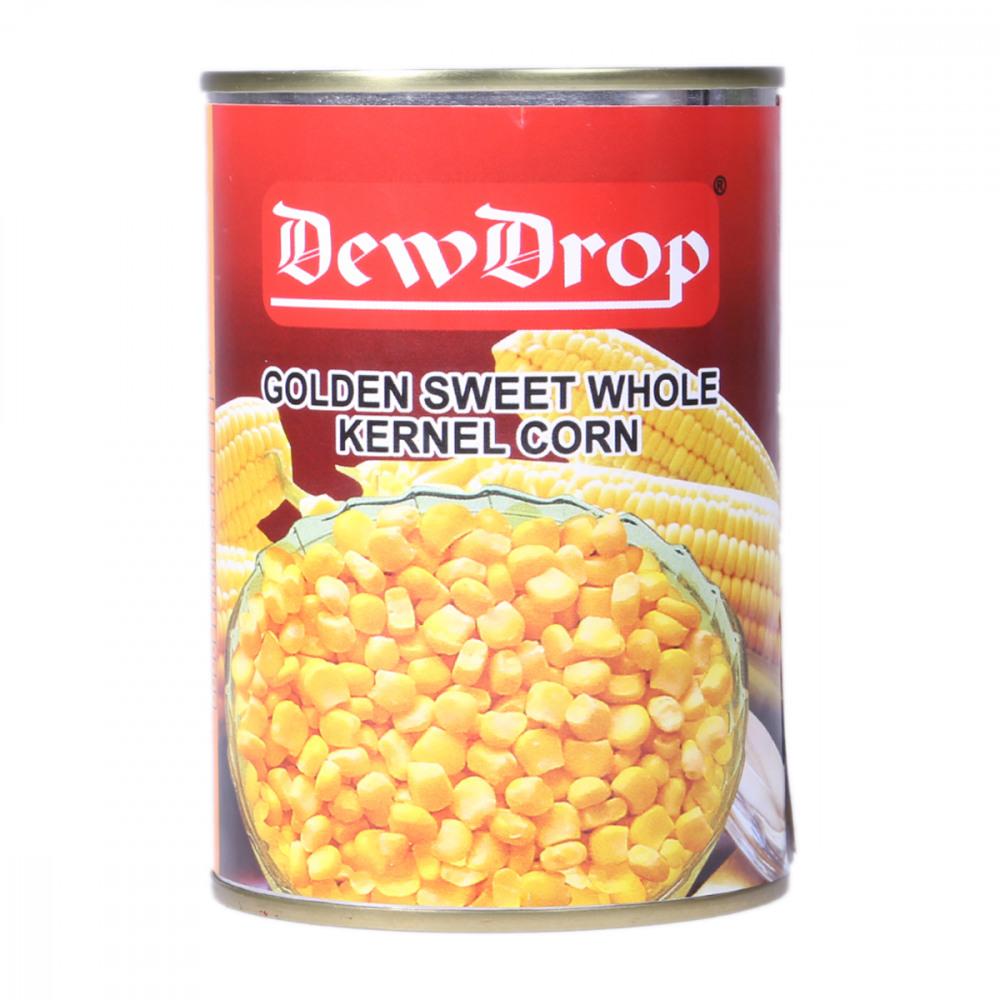 DEW DROP GOLDEN SWEET CORN WHOLE KERNEL 350 GM