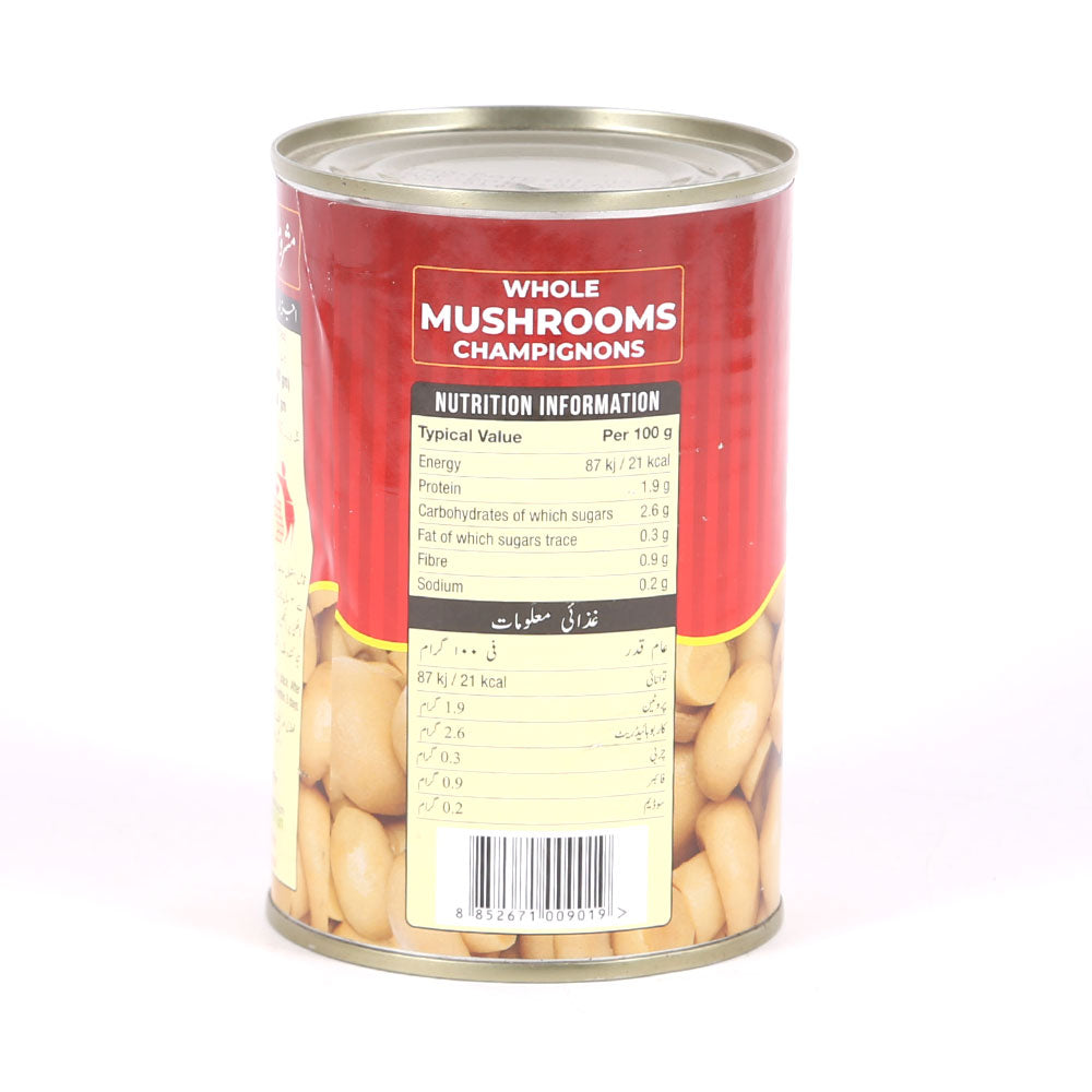 SMS WHOLE MUSHROOM CHOICE 400 GM