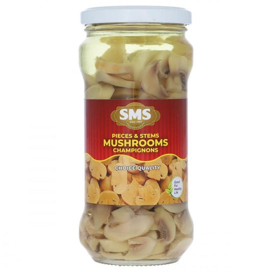 SMS MUSHROOM PIECES AND STEM 330 GM