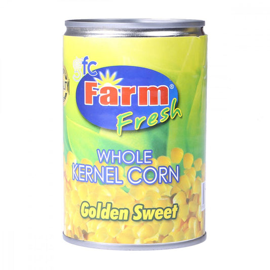 FARM FRESH KERNEL CORN GOLDEN SWEET WHOLE 400 GM