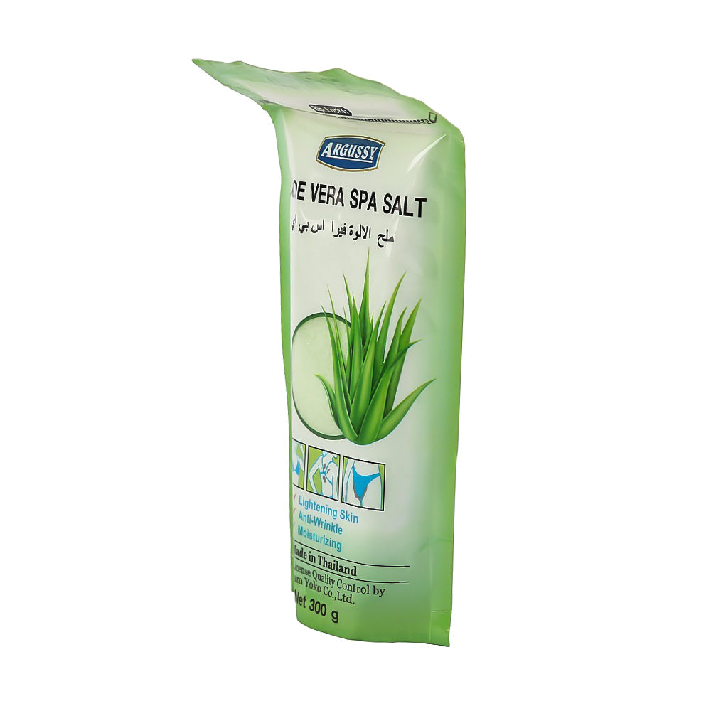 ARGUSSY BODY SPA SALT ALOE VERA 300 GM