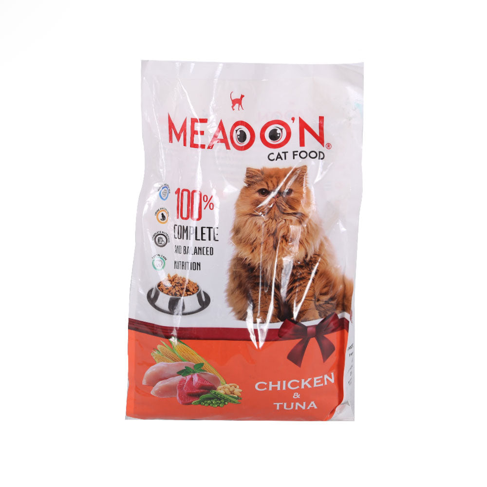 MEAOON DRY CAT FOOD CHICKEN & TUNA 1 KG