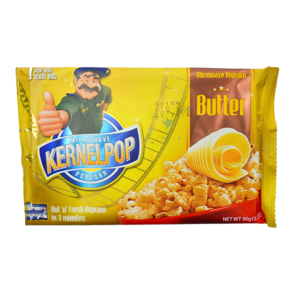 KERNEL POPCORN BUTTER 90 GM