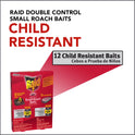 Raid® Double Control Small Roach Baits Plus Egg Stoppers for Cockroaches, 12 ct & 3 ct