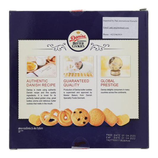 DANISA BUTTER COOKIES TRADITIONAL TIN 454 GM