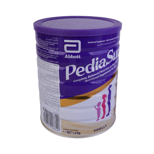 PEDIASURE MILK POWDER TRIPLE SURE VANILLA 1.6KG