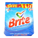 BRITE WASHING POWDER MAXIMUM POWER 3KG