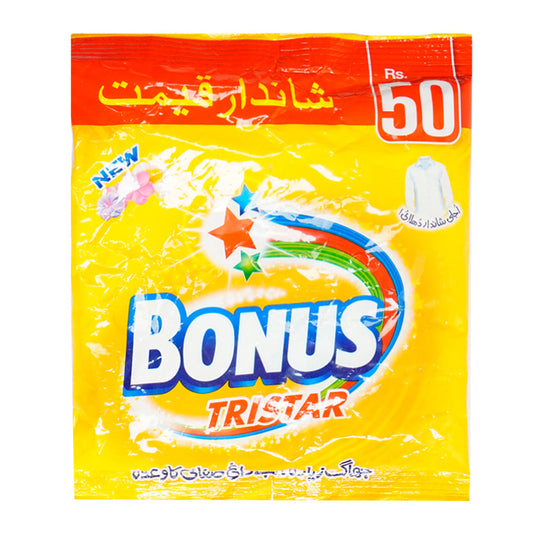 BONUS WASHING POWDER TRISTAR POUCH 240 GM