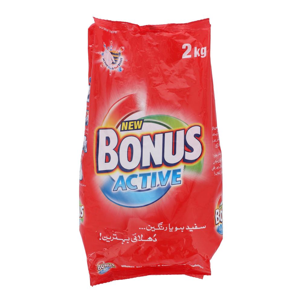 BONUS WASHING POWDER ACTIVE  2 KG