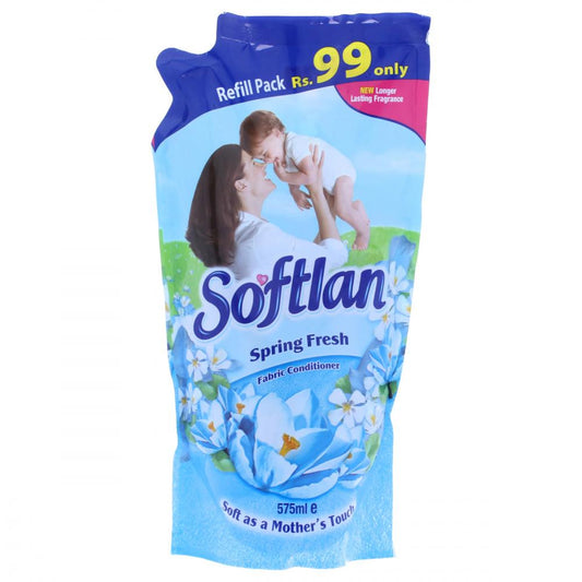 SOFTLAN FABRIC CONDITIONER SPRING FRESH POUCH 450 ML