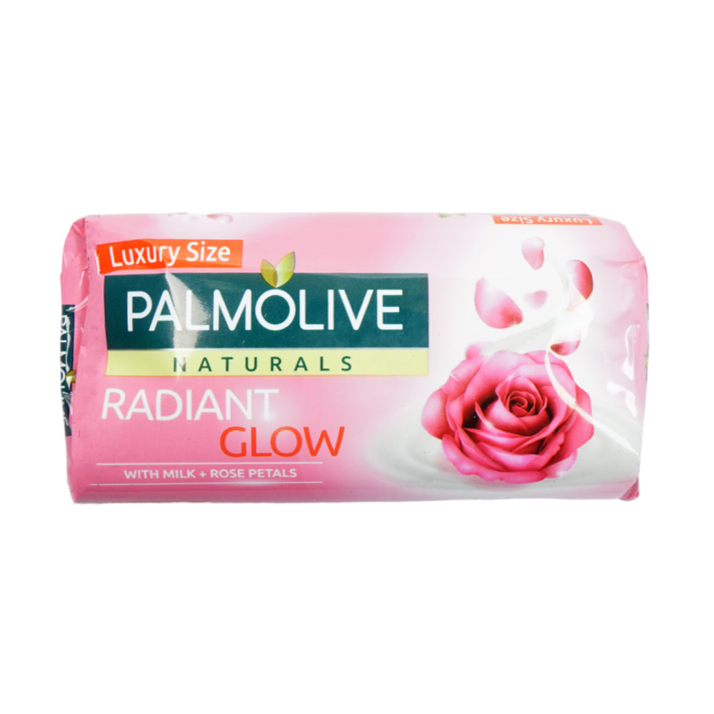 PALMOLIVE SOAP RADIANT GLOW ROSE PETALS 165 GM