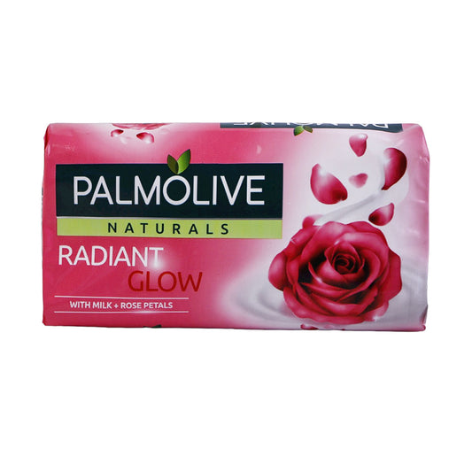 PALMOLIVE SOAP RADIANT GLOWÂ  MILK AND ROSE PETAL 130 GM