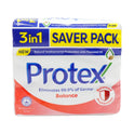 PROTEX SOAP BALANCE SAVER PACK 3 IN 1 3X130 GM