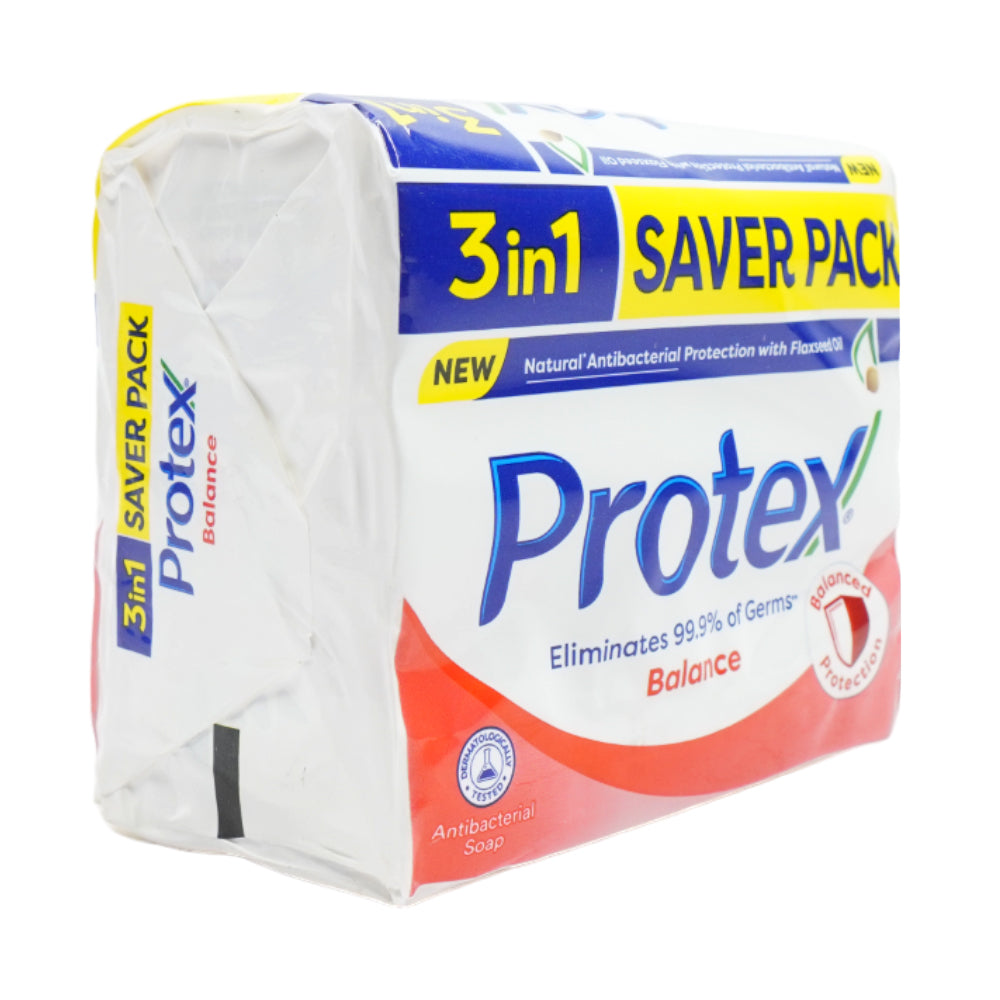 PROTEX SOAP BALANCE SAVER PACK 3 IN 1 3X130 GM