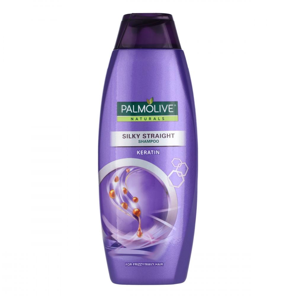 PALMOLIVE SHAMPOO SILKY STRAIGHT KERATIN 375 ML