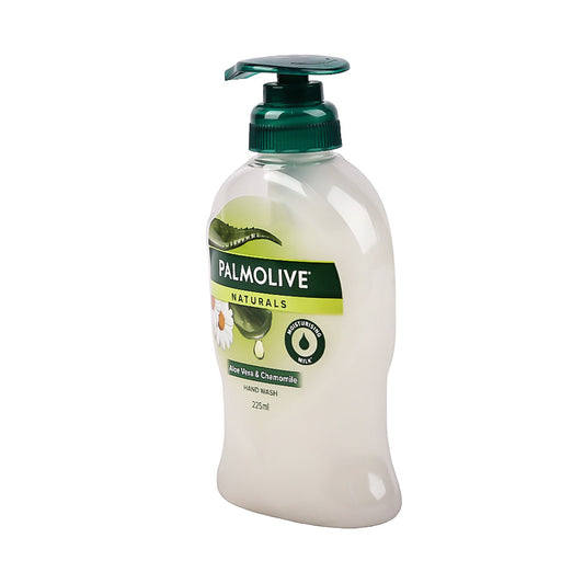 PALMOLIVE HAND WASH ALOE VERA AND CHAMOMILE BOTTLE 225ML