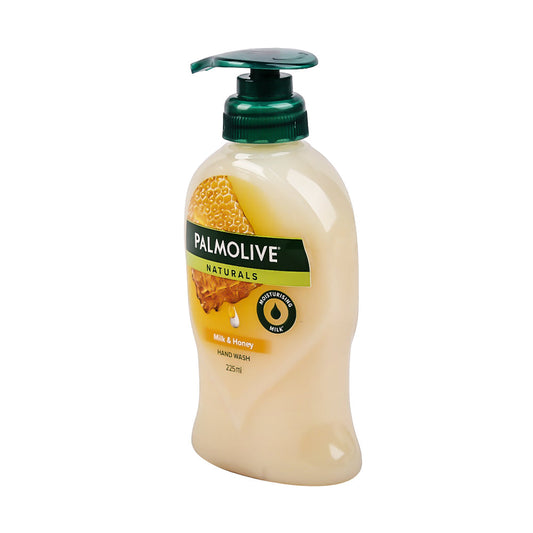 PALMOLIVE HAND WASH MILK AND HONEY BOTTLE 225ML