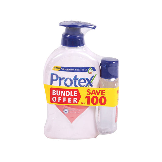 PROTEX LIQUID HAND WASH BALANCE WITH SANITIZER PROMO PACK