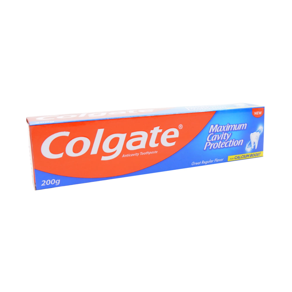 COLGATE TOOTH PASTE MAXIMUM CAVITY PROTECTION 200 GM