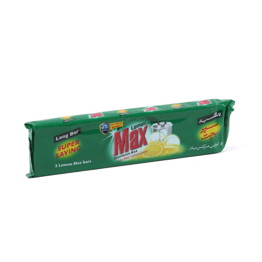 LEMON MAX DISHWASH LONG BAR 265 GM