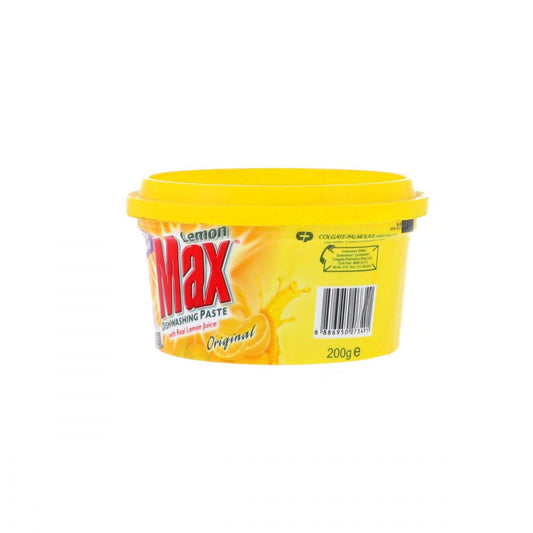 LEMON MAX DISHWASH PASTE YELLOW 200 GM