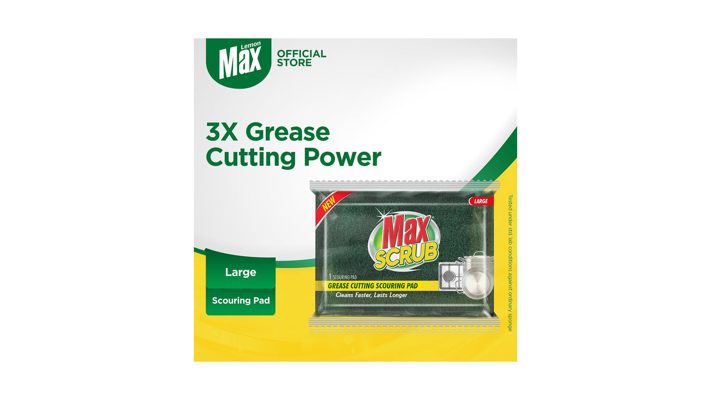 MAX GREASING CUTTING LARGE SCOURING PAD