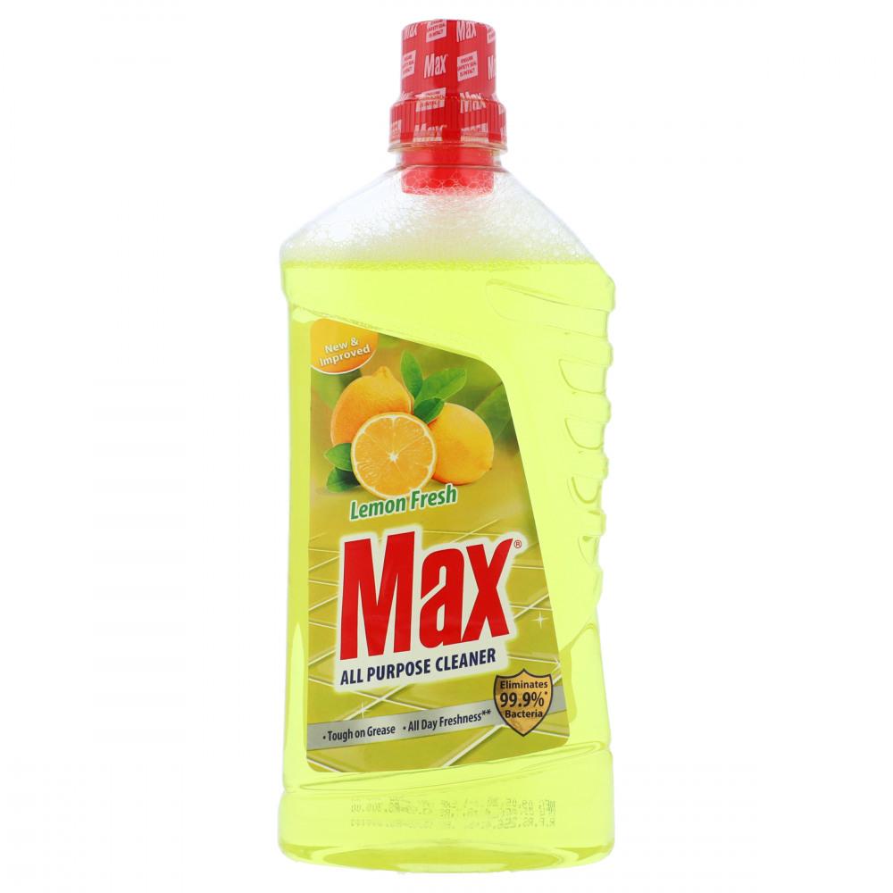 MAX CLEANER ALL PURPOSE LEMON FRESH 1 LTR