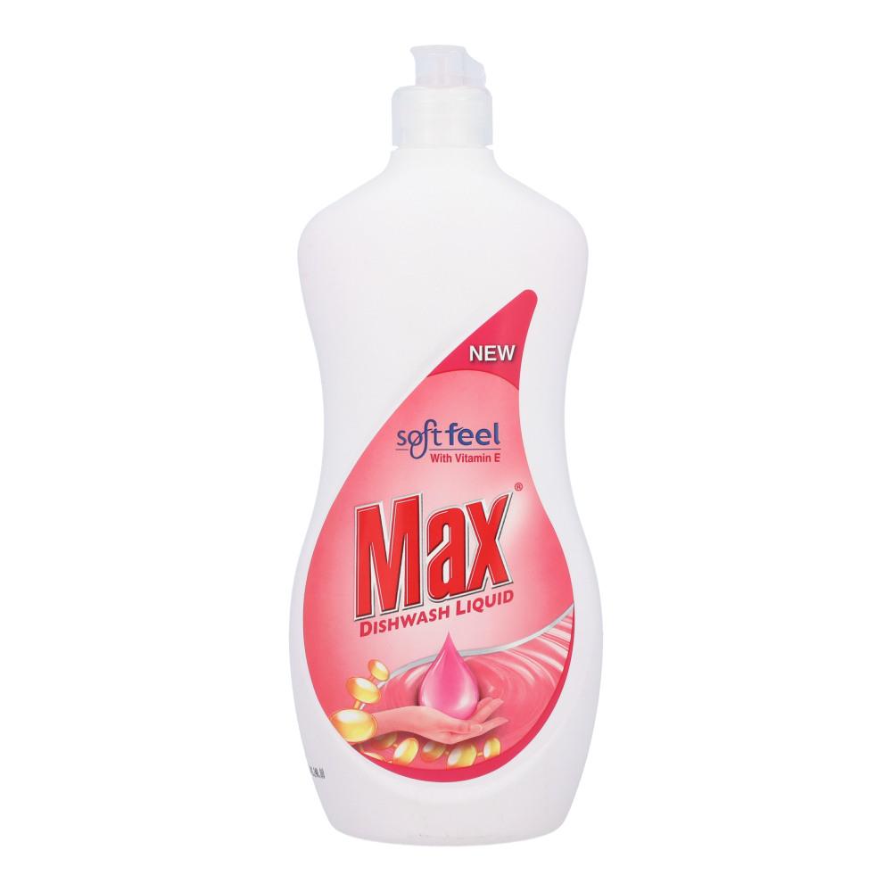 MAX DISHWASH SOFT FEEL LIQUID 500 ML