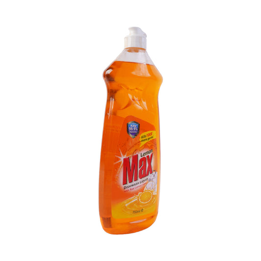 LEMON MAX DISHWASH LIQUID ANTIBACTERIAL 750 ML