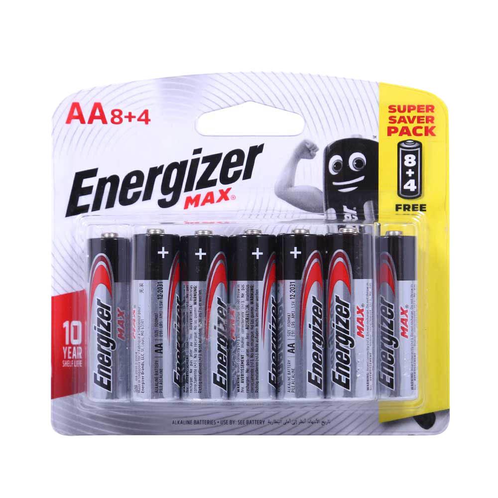 ENERGIZER MAX ALK 2A BP8+4