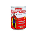 KING OF KINGS MILK EVAPORATED TIN 390 GM