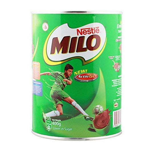 NESTLE MILO DRINKING POWDER ACTIVE GO TIN 400 GM