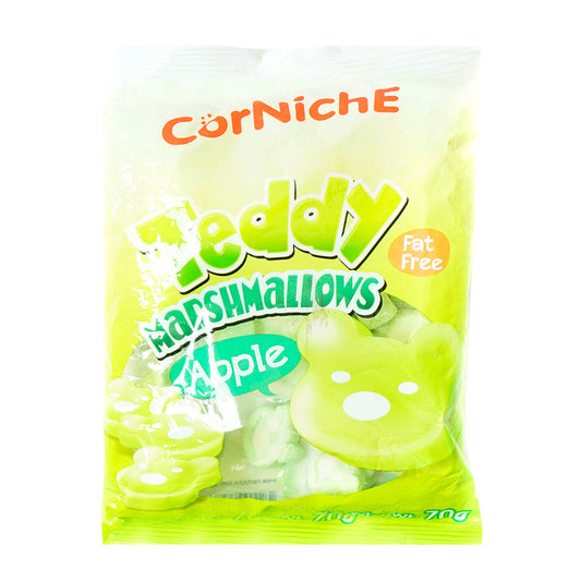 CORNICHE TEDDY MARSHMALLOWS APPLY FAT FREE 70 GM