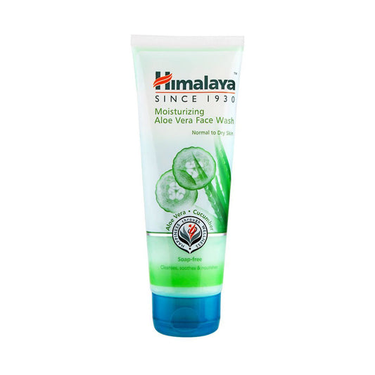 HIMALAYA MOISTURIZING ALOE VERA FACE WASH 100ML