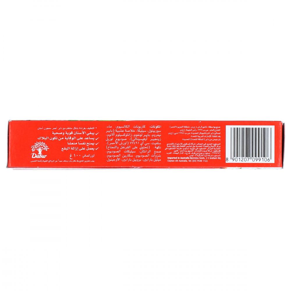 DABUR TOOTH PASTE RED FOR TEETH AND GUMS 100 GM