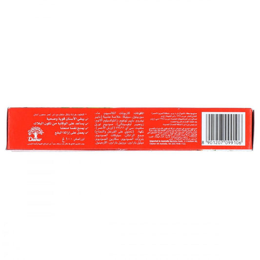 DABUR TOOTH PASTE RED FOR TEETH AND GUMS 100 GM