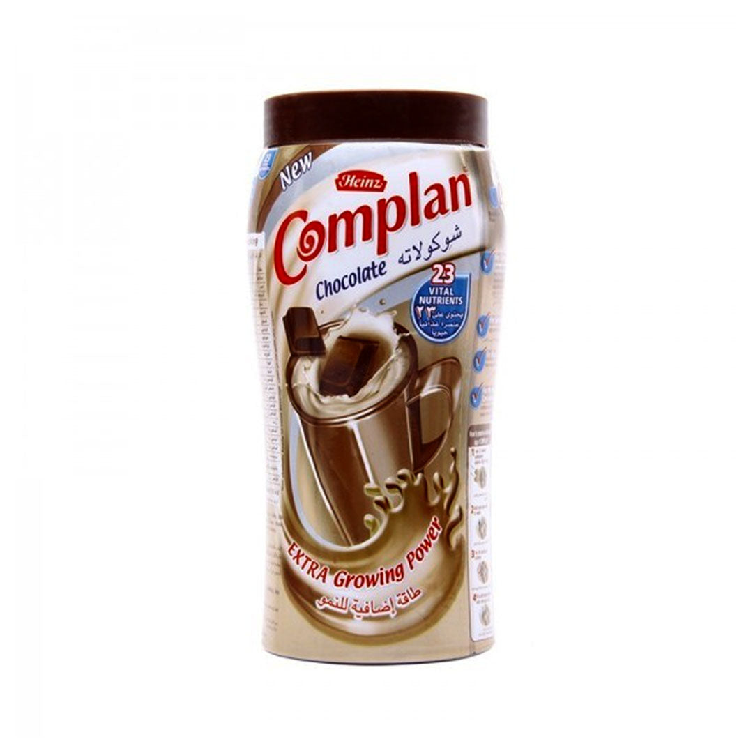 COMPLAN CHOCOLATE FLAVOUR DRINKING POWDER JAR 400GM