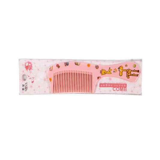 NOVA HAIR COMB STRAWBERRY COLL 8020