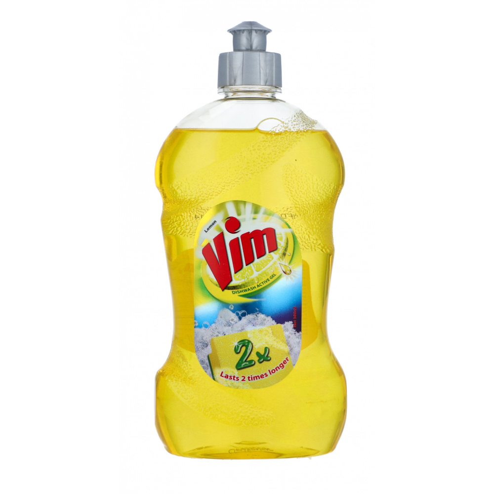 VIM DISHWASH ACTIVE GEL LEMON 500 ML