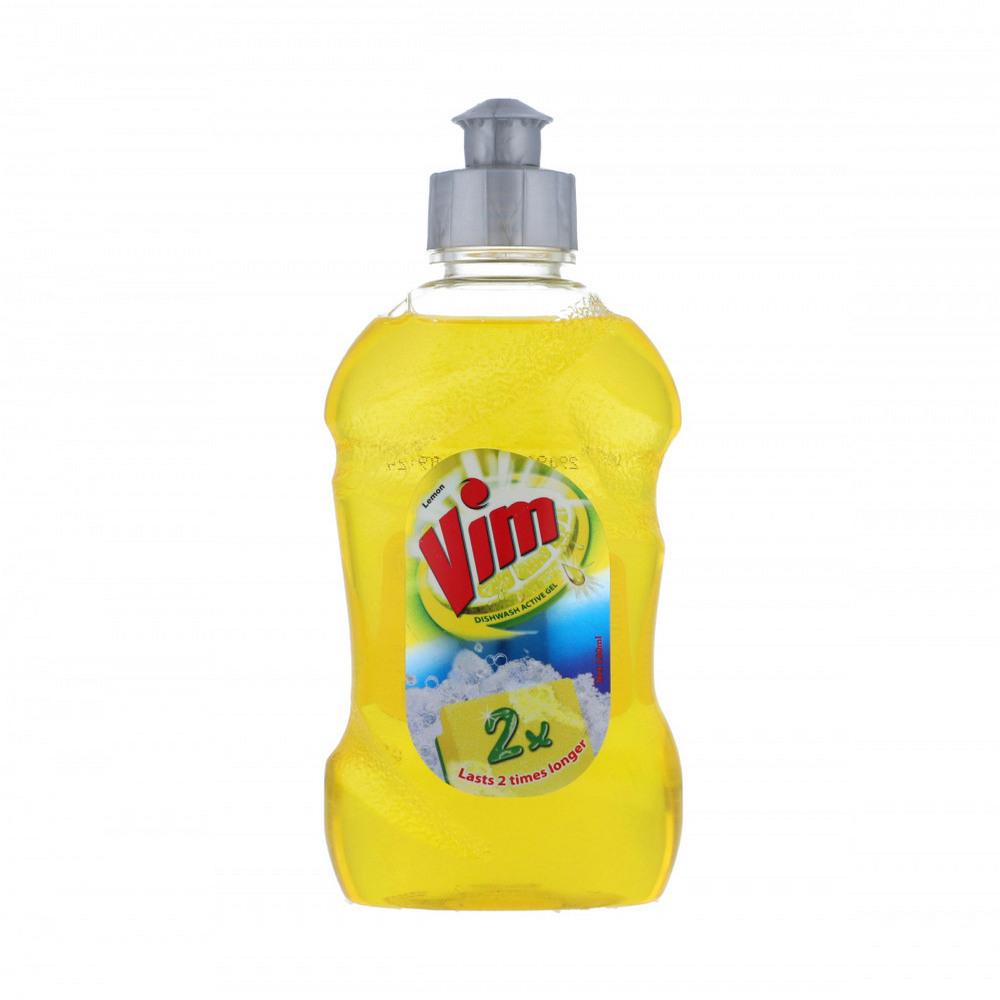 VIM DISHWASH ACTIVE GEL LEMON 250 ML