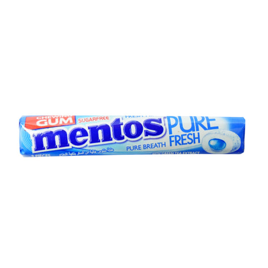 MENTOS GUM PURE FRESH MINT SUGAR FREE 15.75 GM