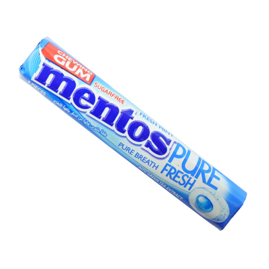 MENTOS GUM PURE FRESH MINT SUGAR FREE 15.75 GM