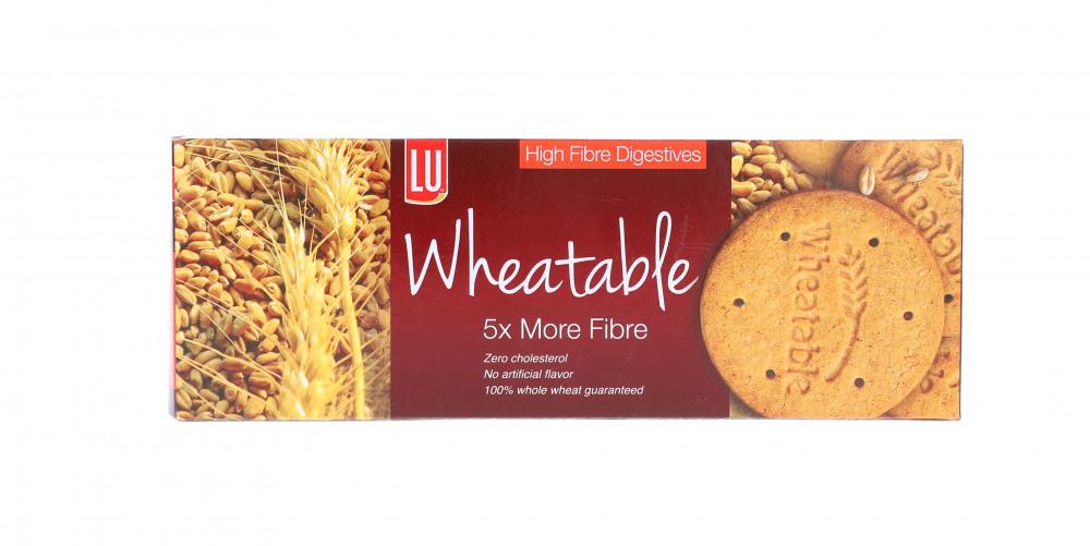 LU WHEATABLE HIGH FIBRE DIGESTIVE BISCUITS 129.6 GM