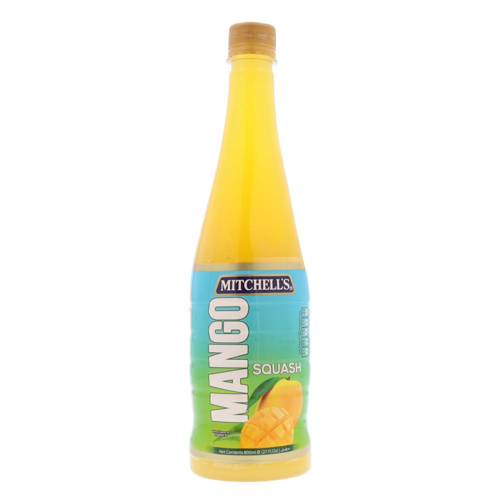 MITCHELLS SQUASH MANGO 800 ML