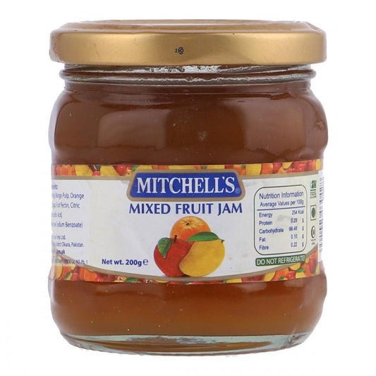 MITCHELLS JAM MIXED FRUIT 200 GM