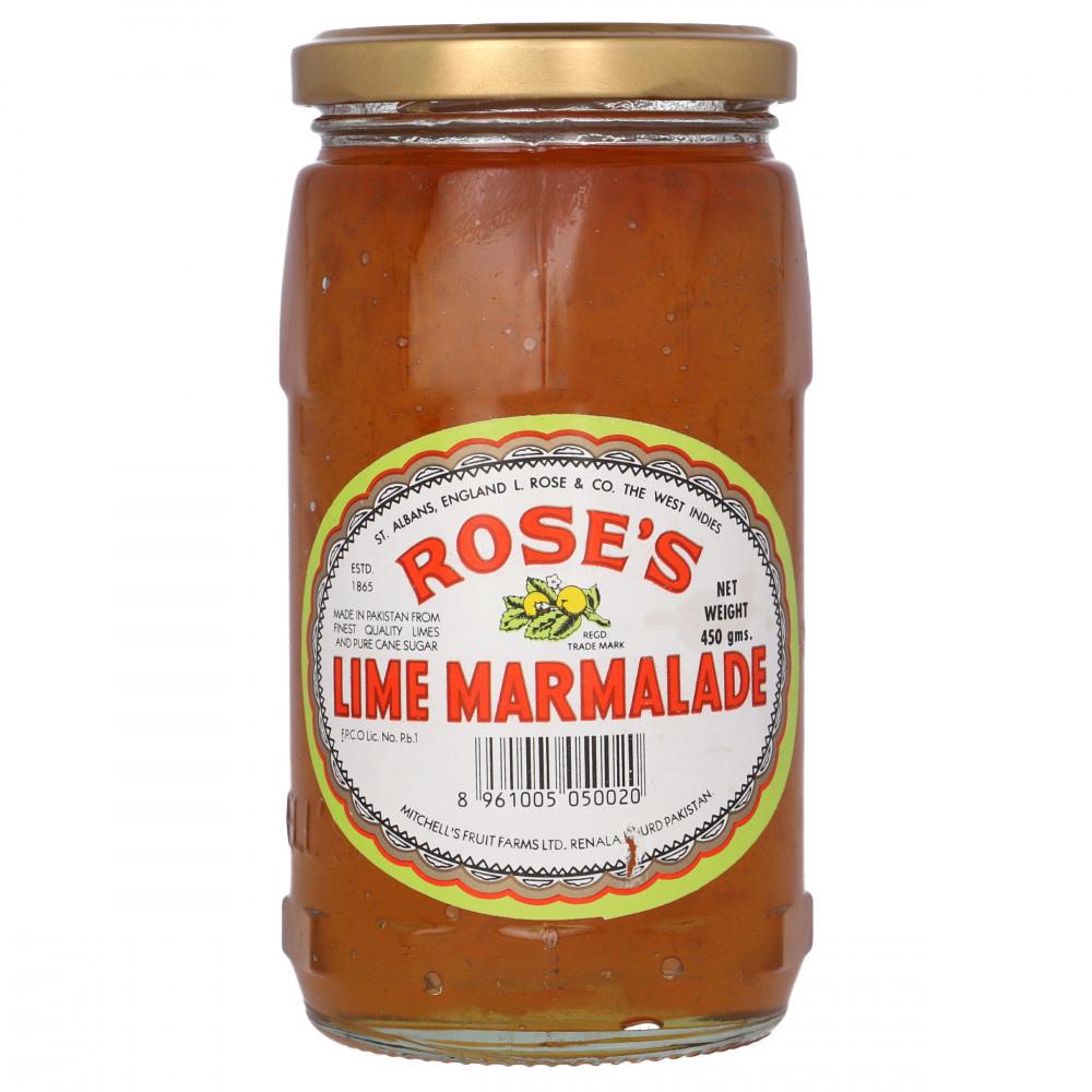 MITCHELLS JAM MARMALADE ROSES LIME 450 GM